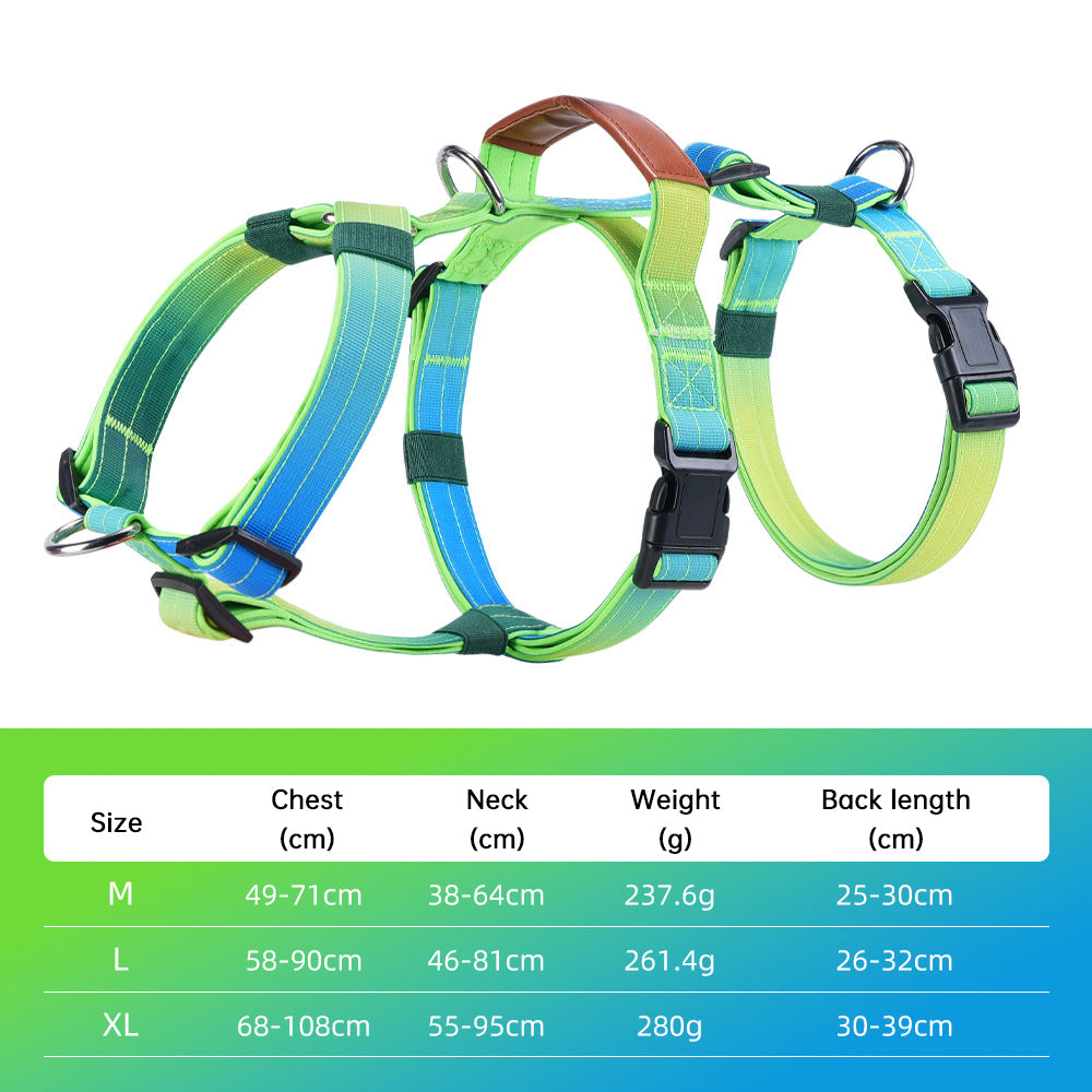 Harnais Tactique Anti-Traction pour Chien — Robuste et Ajustable