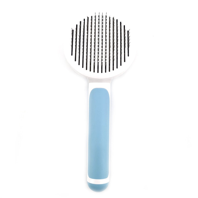 Brosse auto-nettoyante pour chien et chat