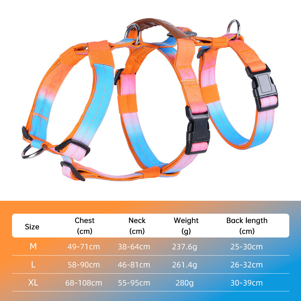 Harnais Tactique Anti-Traction pour Chien — Robuste et Ajustable