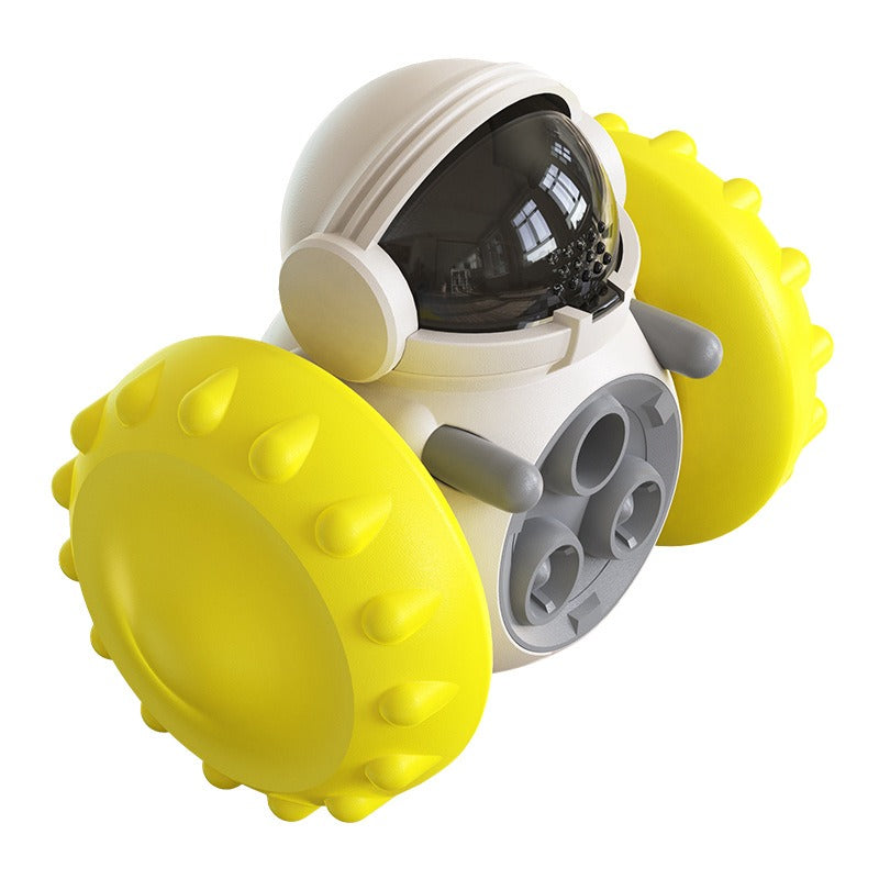 Jouet Distributeur Astronaute — Balle Interactive Anti-Ennui pour Chien et Chat