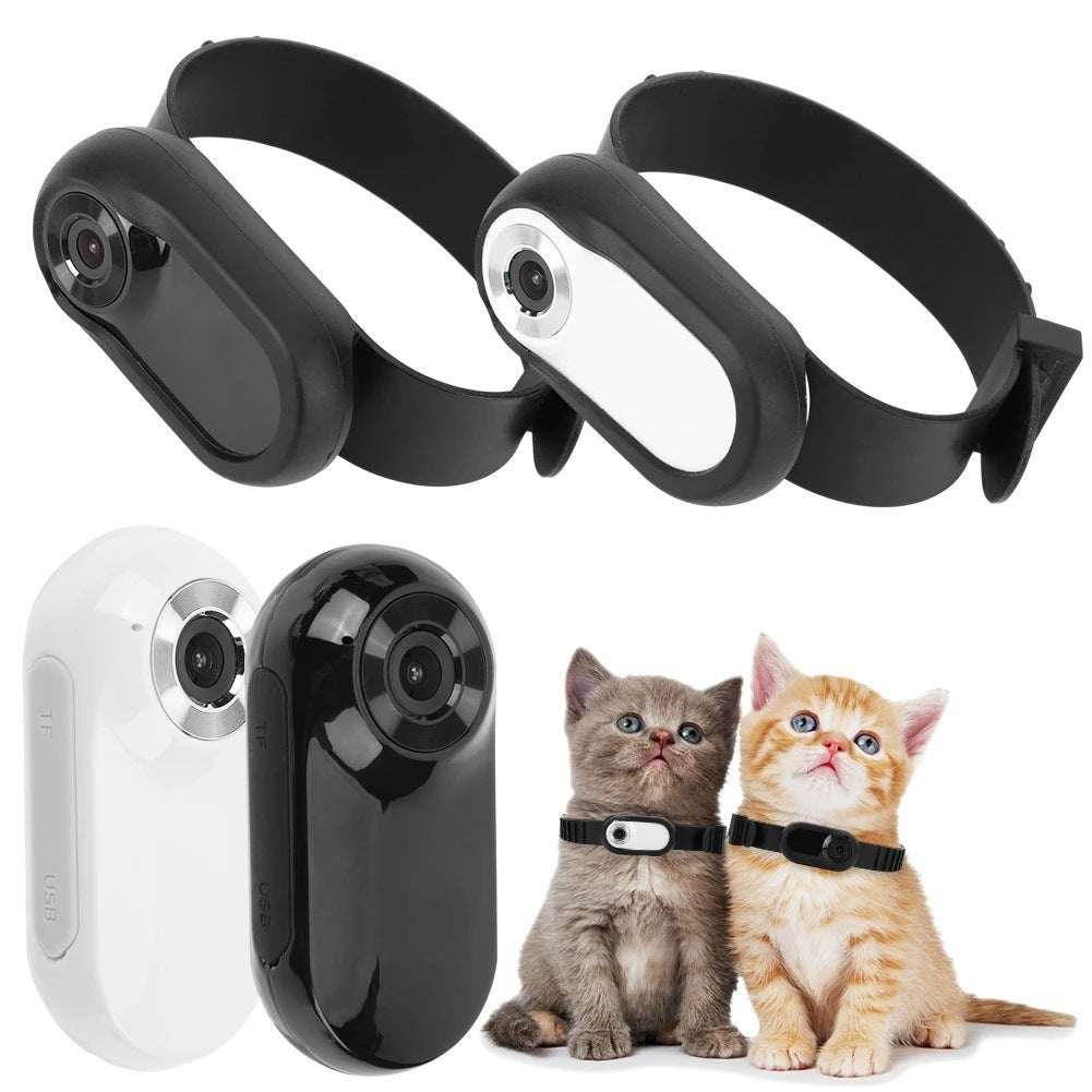 Mini Caméra Collier HD pour Chien et Chat — Vivez ses Aventures à Ses Côtés