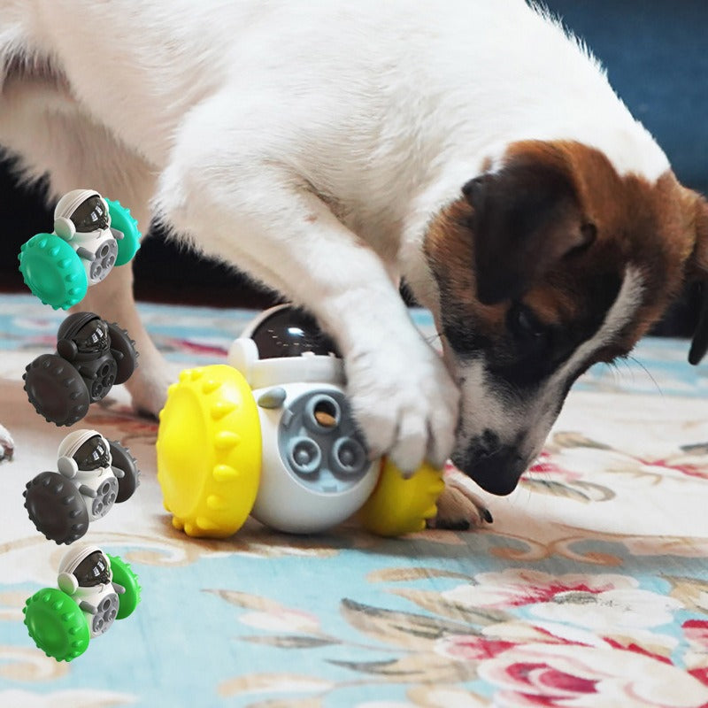 Jouet Distributeur Astronaute — Balle Interactive Anti-Ennui pour Chien et Chat