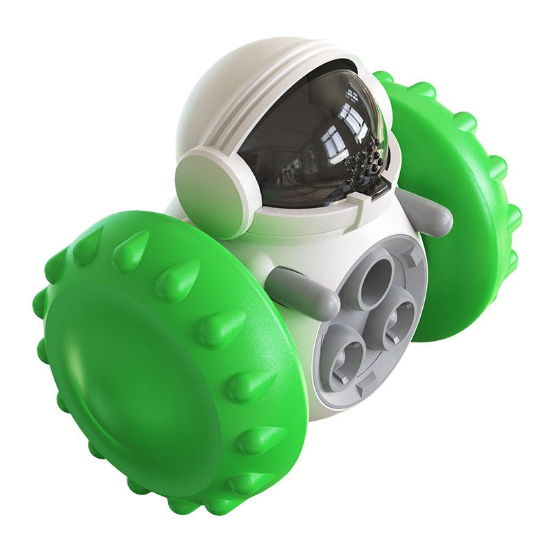 Jouet Distributeur Astronaute — Balle Interactive Anti-Ennui pour Chien et Chat